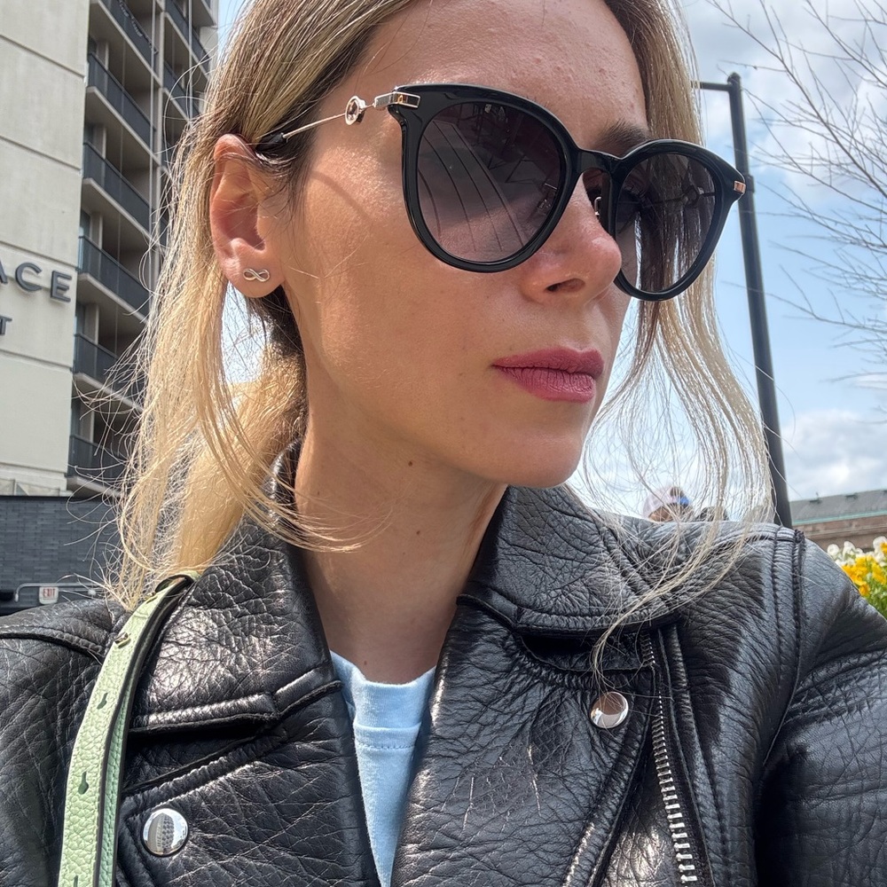 Kate Spade KEESEY-G-S-807-53 Keesey Black Sunglasses